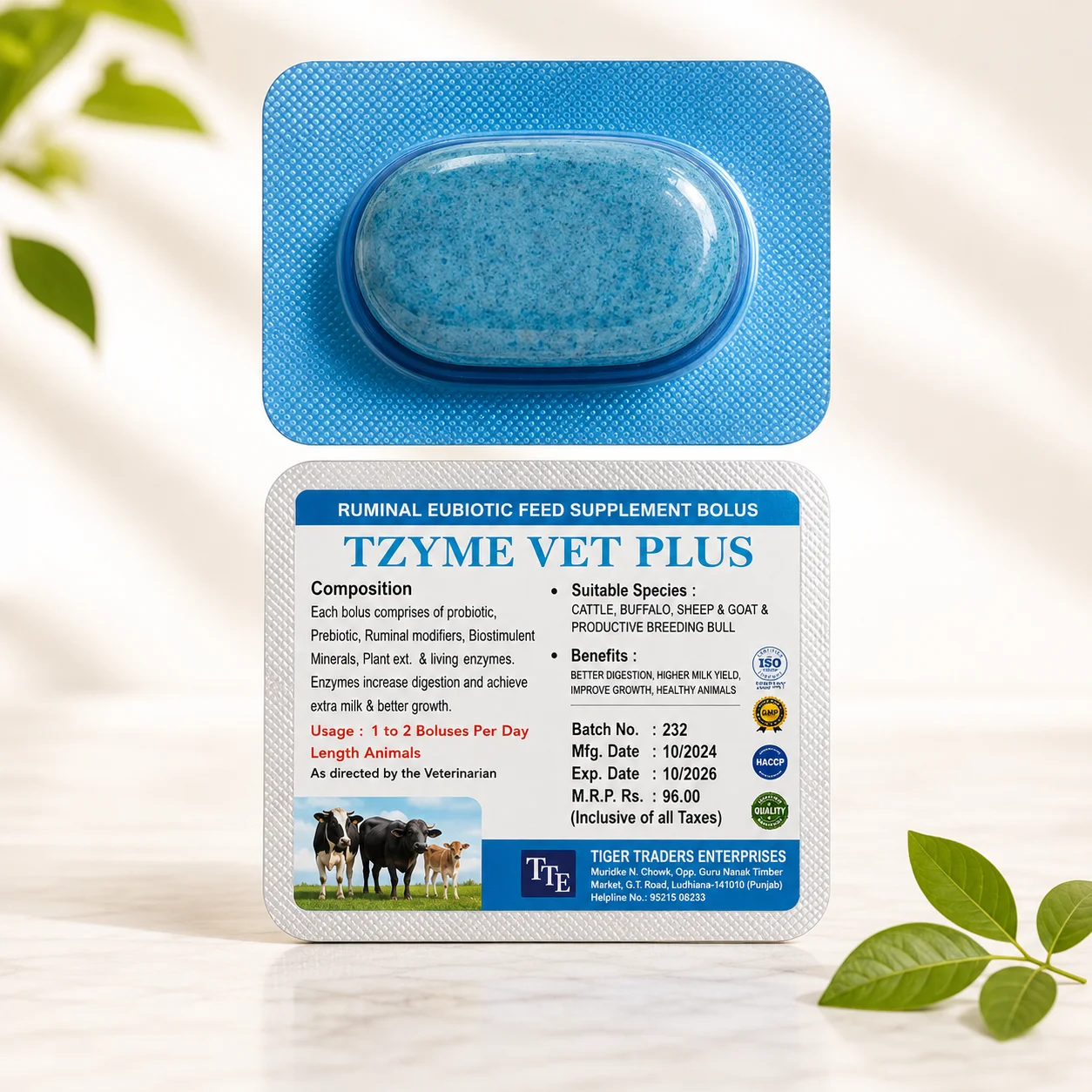 Tzyme Vet Plus – 45 Pcs